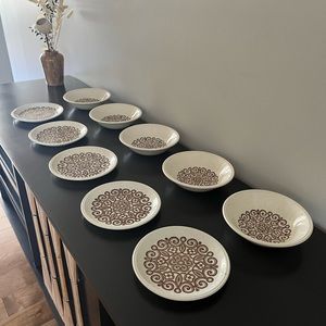 SOLD-Vintage Biltons Dishes- 10 pieces